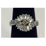 Size 7 Sterling Silver Ring as Pictured Weighing