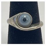 Size 6 Sterling Silver Ring as Pictured weighing