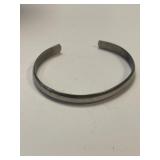 Sterling Silver Bracelet.250 Wide Weighing 20.8