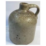 Antique Half Gallon Stoneware Jug with Beautiful