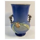 Roseville Pine Cone Blue 1940 Vintage Art Pottery