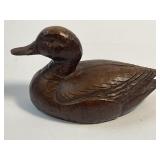 Red Mill Style Poly Resin Duck Decorative Decoy