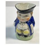 VTG Toby Jug Porcelain Toothpick Holder Japan