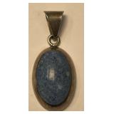 Vintage Sterling Silver 925 Mexico Sodalite