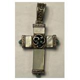 Sally C SX 925 Sterling Silver Turquoise Onyx