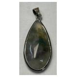Moss Agate Sultry Gemstone 925 Sterling Silver