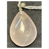 Pink Chalcedony Necklace | Lady in Pink