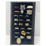 25 Assorted Estate Costume Jewelry Rings