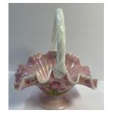 Fenton Rosalene Pink Iridescent Tulip Legacy