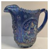 Imperial Glass Wind Mill Pitcher! Possibly Smith