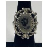 Size 6.5 Sterling Silver Ring as Pictured