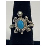 Size 7 Sterling Silver Ring as Pictured Weighing