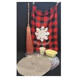 Assorted Lot As Pictured Including Christmas Bag,