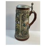 Lidded Beer Stein Made in Western Germany