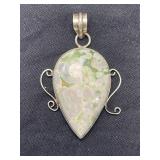 Scottish Highland Marble pendant with a