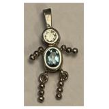 Sterling Silver Pendants weighing just over 2.2