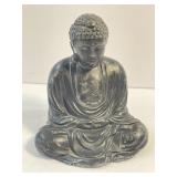 Old Rare Metal Buddha Figure Meiji Bronze