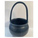 Large Stoneware Basket 14ï¿½ Tall - Signed