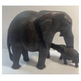 Large Poly-Resin Elephant Standing 9ï¿½ Tall x 12ï¿½