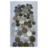 Approximately 50 Pieces of Foreign & Domestic