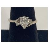 Sterling Silver Ring Size 8