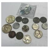 Several Pieces of US Coins including James