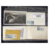 Several assorted vintage postcards, unused