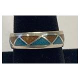 Sterling Silver Ring Size 9