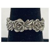 Sterling Silver Ring Size 7 1/2