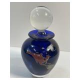 Hand Made Perfume Bottle Signed Lindbergh Studios