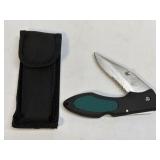 North American Hunting Club Knife With Sheath IOB