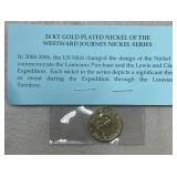 24 Karat Gold Plated, Nickel of the Westward,