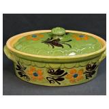 (C) Vintage French Soufflenheim Double Handled