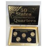 1999 50 States Commemorative Quarters Gold