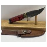 6ï¿½ Fixed Blade Damascus Style Knife With High