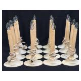 (B) Light Electric Christmas Window Candle -