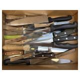 (B) Several Assorted Knives As Pictured