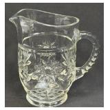 (B) Vintage Anchor Hocking Cut Glass Star of