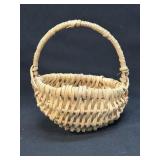 Small Handmade Wicker Basket