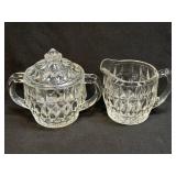 (B) JEANNETTE GLASS CO. WINDSOR CLEAR CRYSTAL