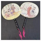 (B) Traditional Chinese Round Hand Fan, Also