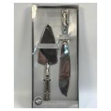 (A) Wilton Cake Knife and Server IOB