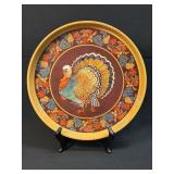 (B)Thanksgiving Service Tray - Thanksgiving Turkey