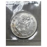 Old Mexican Silver Dollar