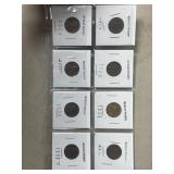 8 Wheat Head Pennies