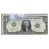 1963 Joseph Walker Barr Note 1 Dollar Bill