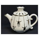 (A) PARTYLITE Tea For Two Ceramic Tea Pot Candle