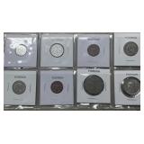 8 Foreign Coins