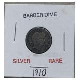 1910 Barber Dime