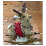 (T) Rocking Reindeer Christmas Decoration Not